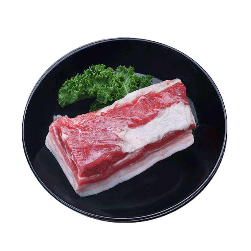 【特色猪】杰布藏香猪肉500g 四川阿坝高原黑土猪鲜猪肉 野外牧养360