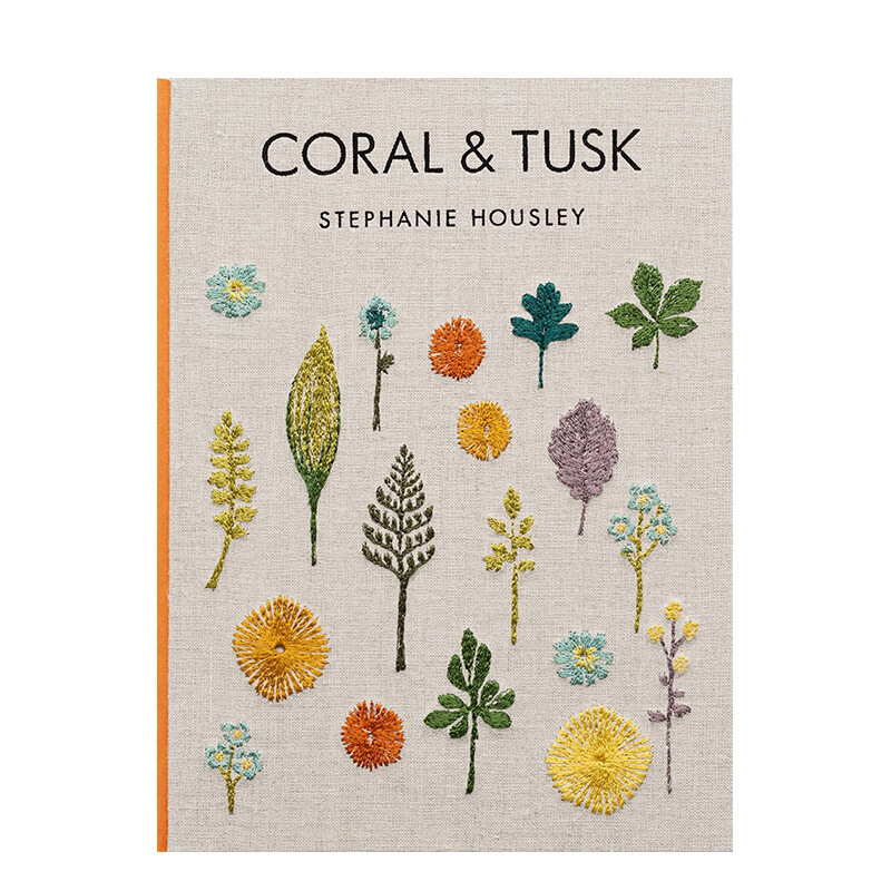 【预售】Coral & Tusk刺绣图案集 CORAL & TUSK 进口原版日文平面设计图案艺术 善本图书