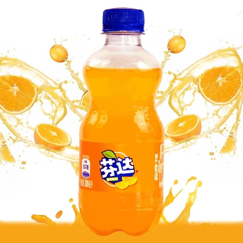 概率券:芬达橙味300ml*6瓶