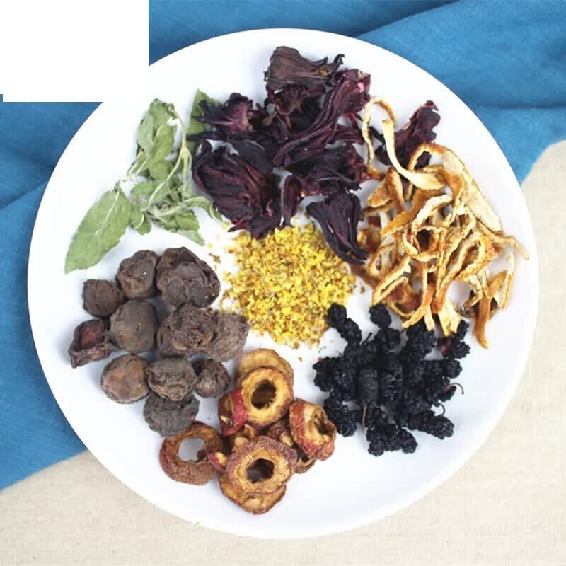 虎钢馋酸梅汤 老北京酸梅汤原料包 夏季自制酸梅汤配料6*100g酸