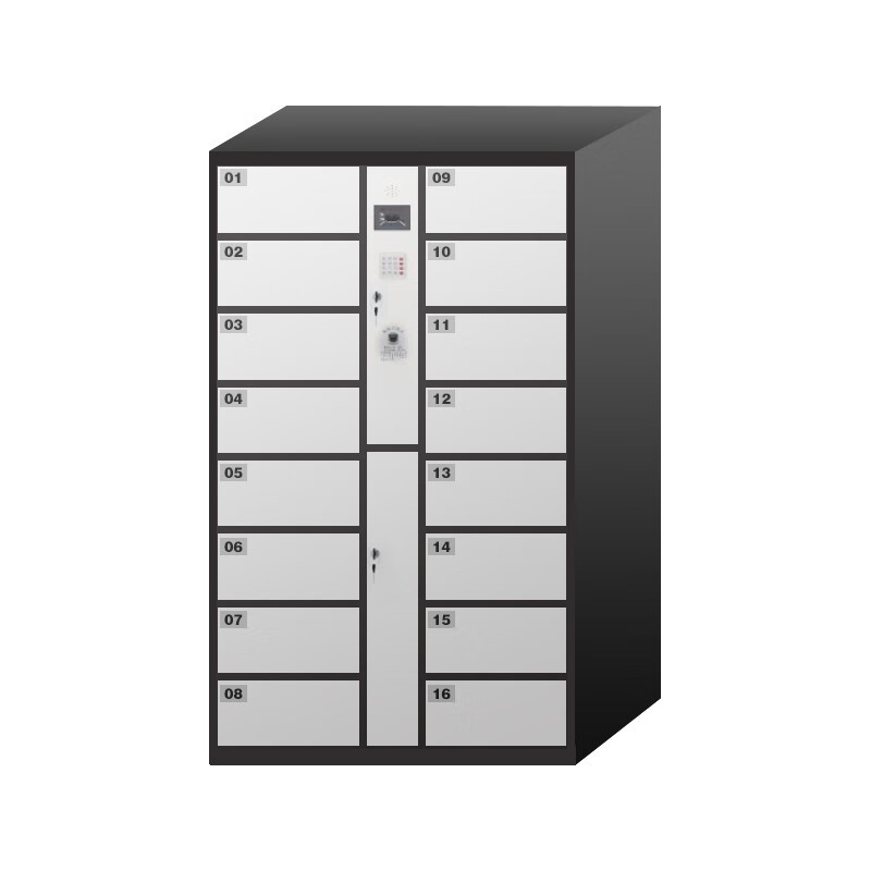 苏卡龙 16门指纹电子存包柜物品柜背囊柜1850*1100*400mm定制15日发货