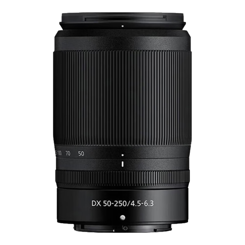 �῵��Nikon����˶�Z DX 50-250mm f/4.5-6.3 VR �뻭�� Զ��佹΢����ͷ ��ɫ