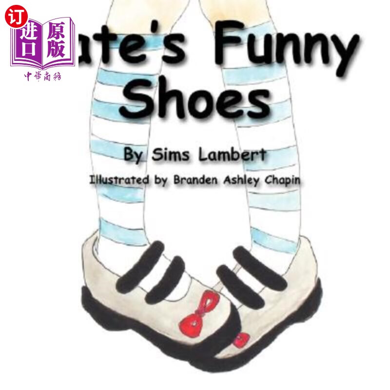 海外直订kates funny shoes 凯特滑稽的鞋子