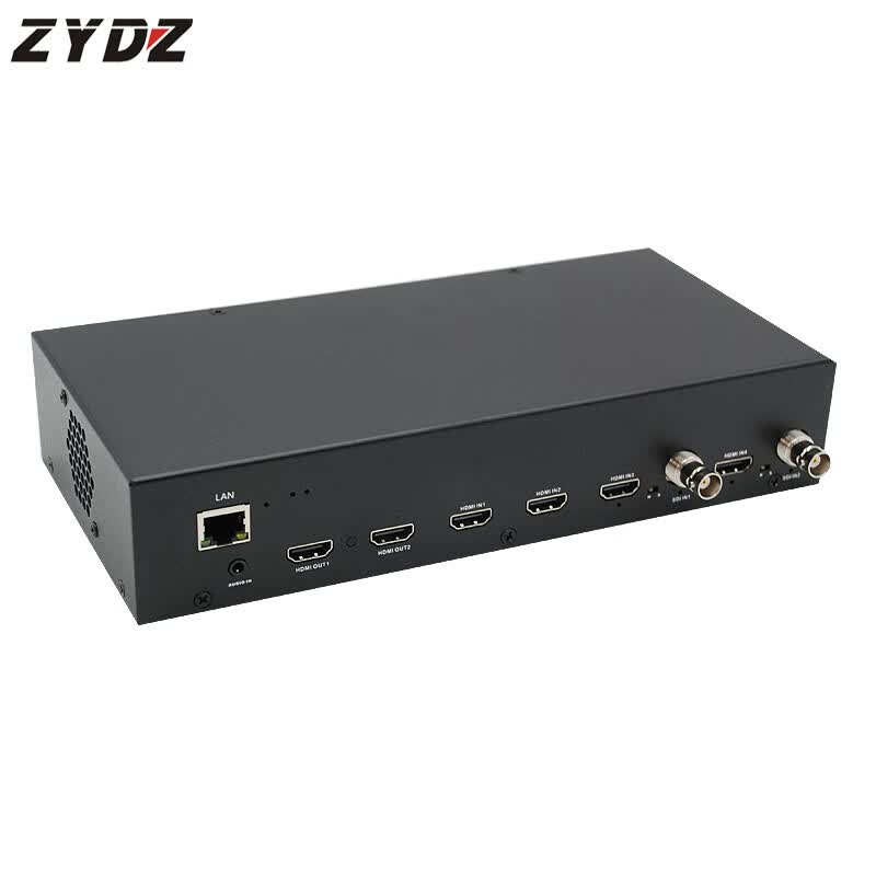 视频直播切换台 广播级现场制作 高清直播多机位 hdmi sdi接口输入