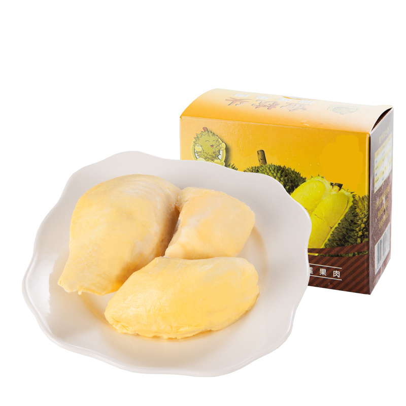 阿榴哥泰国进口金枕头冷冻榴莲果肉 300g 冷冻榴莲怎么看?