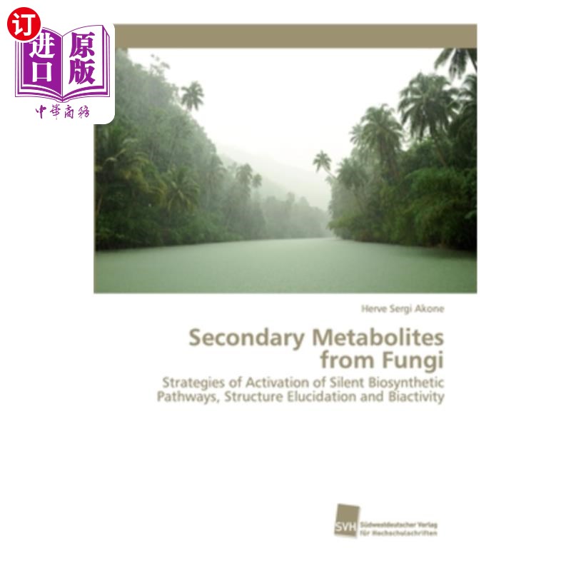 海外直订医药图书secondary metabolites from fungi 真菌次生代谢产