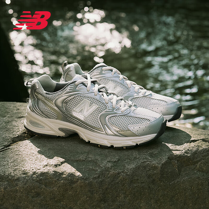 NEW BALANCE老爹鞋男鞋女鞋厚底百搭休闲运动鞋MR530系列MR530KMW 36