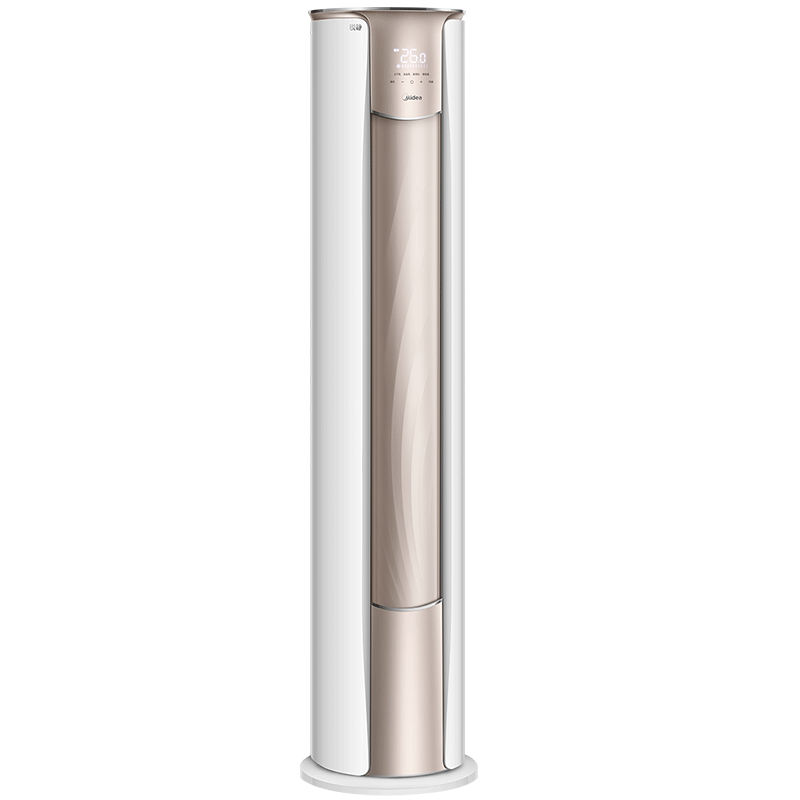 美的（Midea）空调柜机3匹家用柜机新一级能效节能 全直流变频制冷暖加大风口圆柱立式客厅柜机空调  3匹一级能效锐静二代 冷暖快调