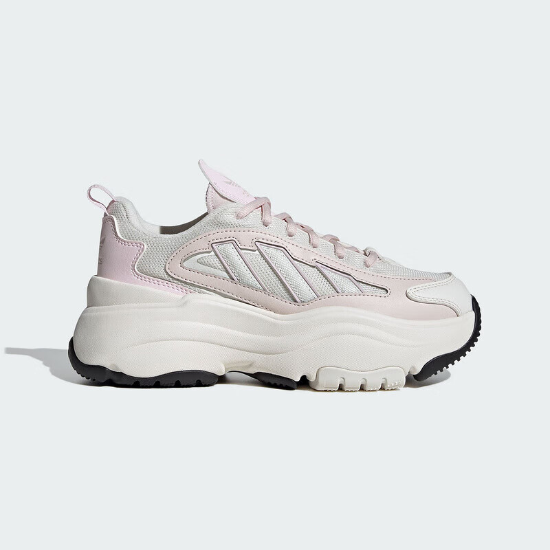 Adidas YY胜道体育 2024三叶草夏季女休闲鞋经典透气厚底运动老爹鞋 IG6044 38