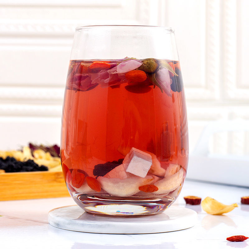 佑康泰桑葚玫瑰茶养颜茯苓百合红枣枸杞bu气血又又补养生茶包 【精美