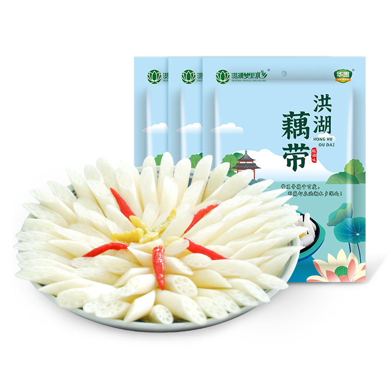 洪湖农家洪湖特产藕带水产佐菜食品熟食