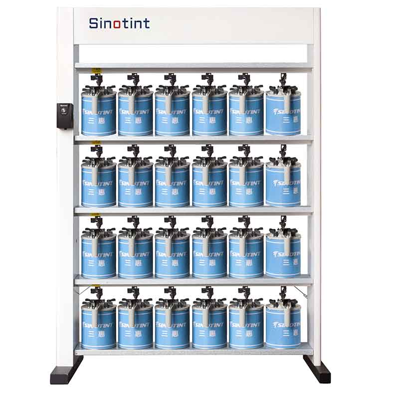 汽车油漆色母搅p拌机调漆设备电脑调色电动调漆机4s店三惠调漆浆 24头