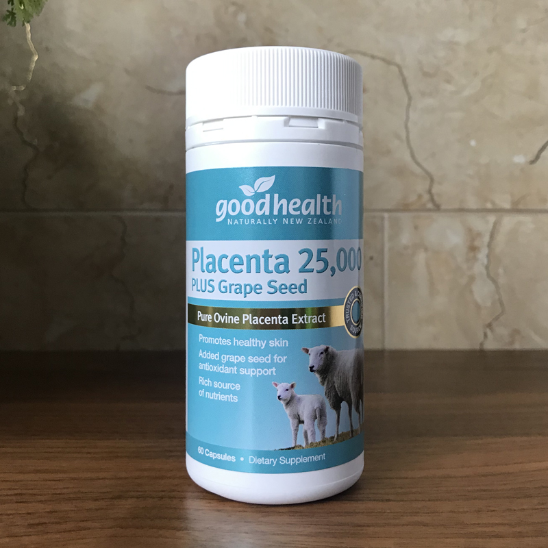 新西兰goodhealth好健康含量羊胎素含葡萄籽60粒胶囊 60粒胶囊