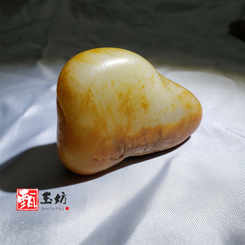 甄玉坊新疆和田玉籽料原石 典藏级和田玉洒金皮籽料原石