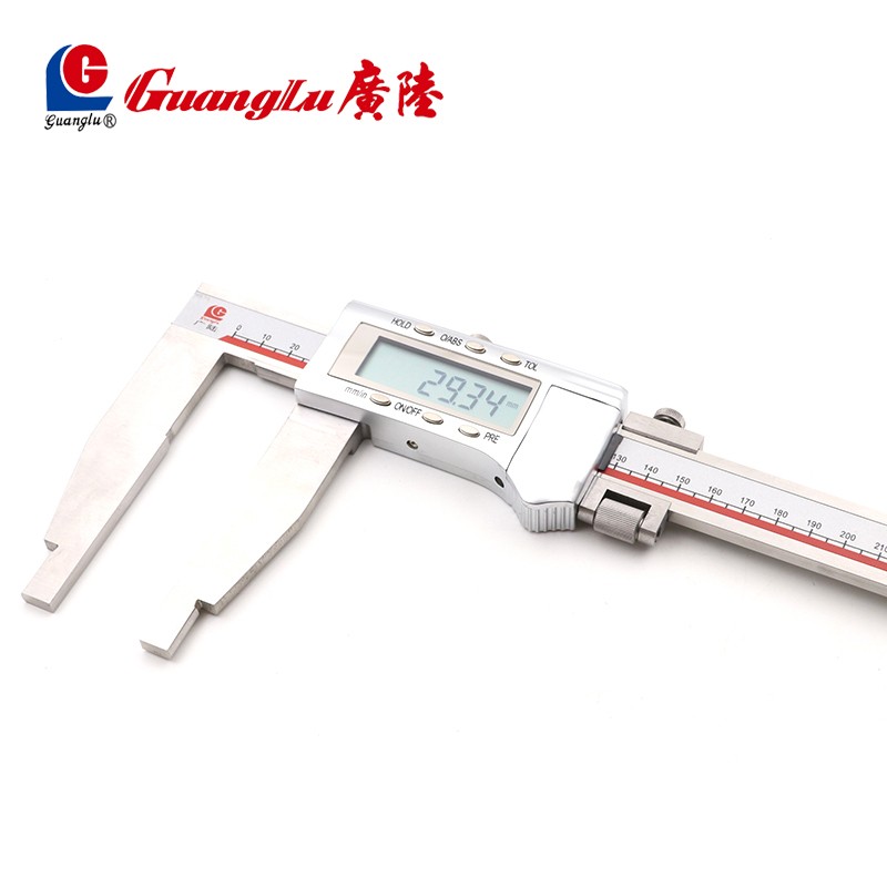 广陆guanglu单向爪数显卡尺大量程高精度电子数显游标卡尺(需定货) 0
