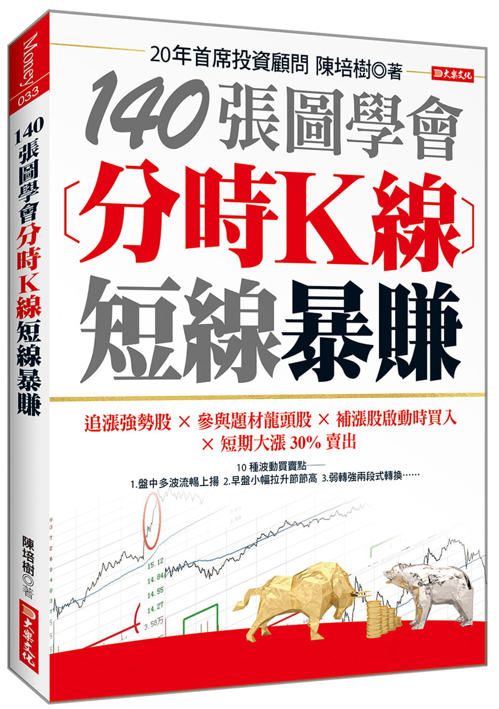 预售 陈培树《140张图学会 分时K线短线暴赚：追涨强势股参与题材龙头股补涨股启动时买入短期大