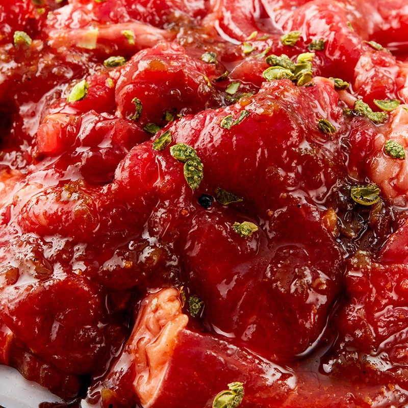 	【119任选5件！旗舰店】汉拿山 烤肉食材烧烤半成品 韩式牛肉200g