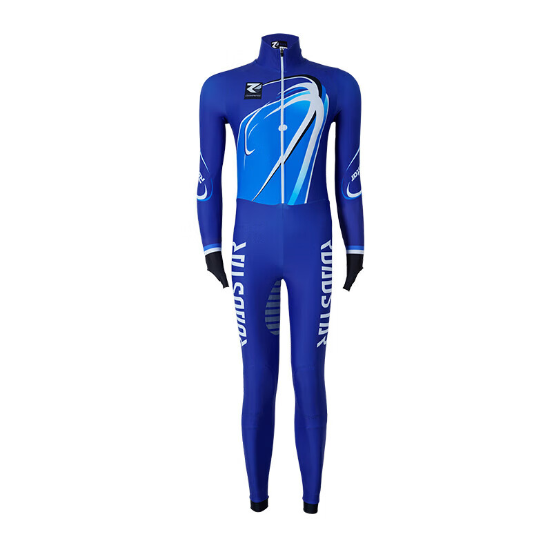 【甄品】速滑服队服俱乐部训练服连体速滑服男紧身短道速滑滑冰比赛服