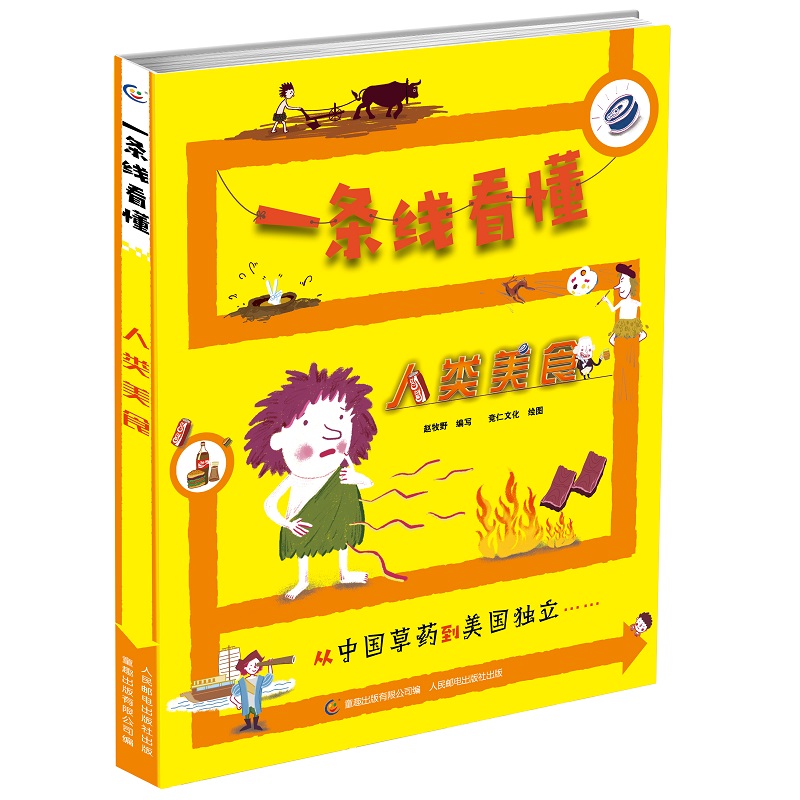 一条线看懂 人类美食