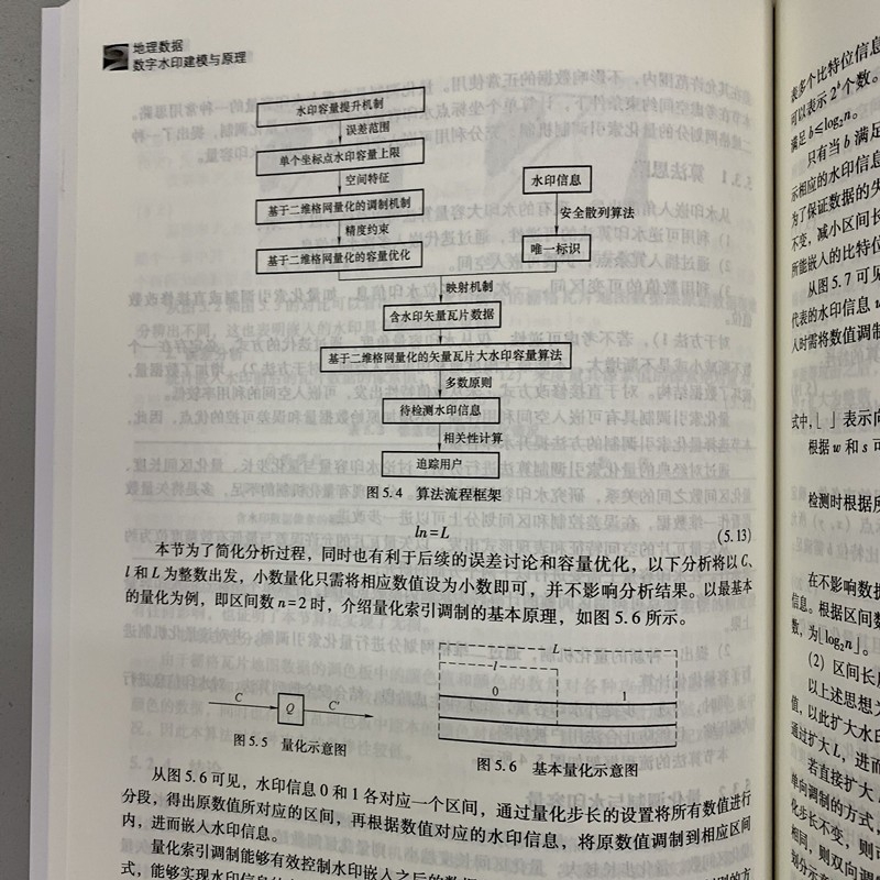 地理数据数字水印建模与原理详情图