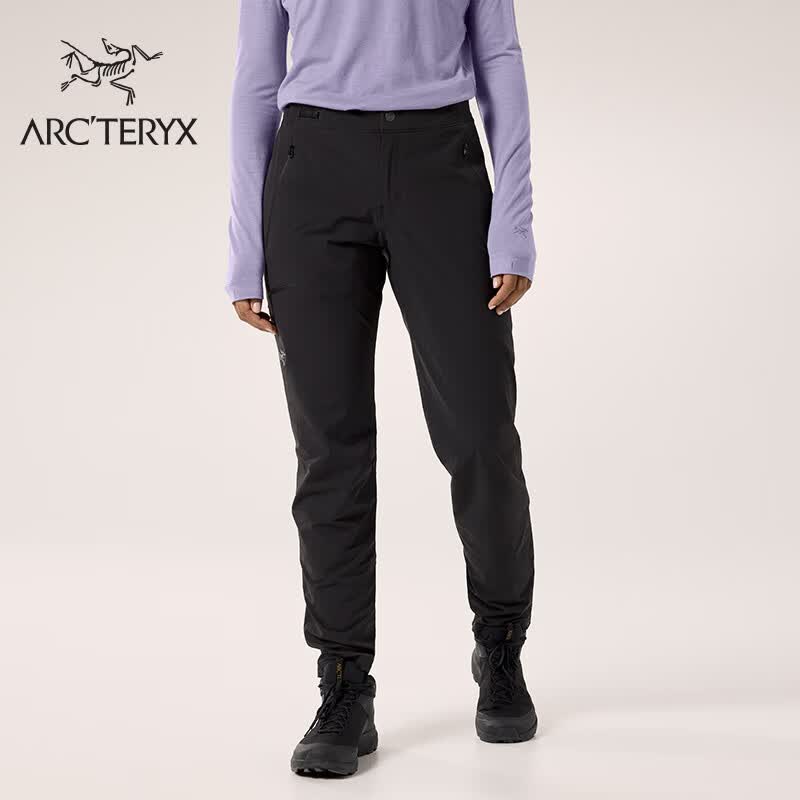 ARC'TERYX始祖鸟 GAMMA LIGHTWEIGHT PANT 轻量 女子 速干长裤 Black/黑色 6