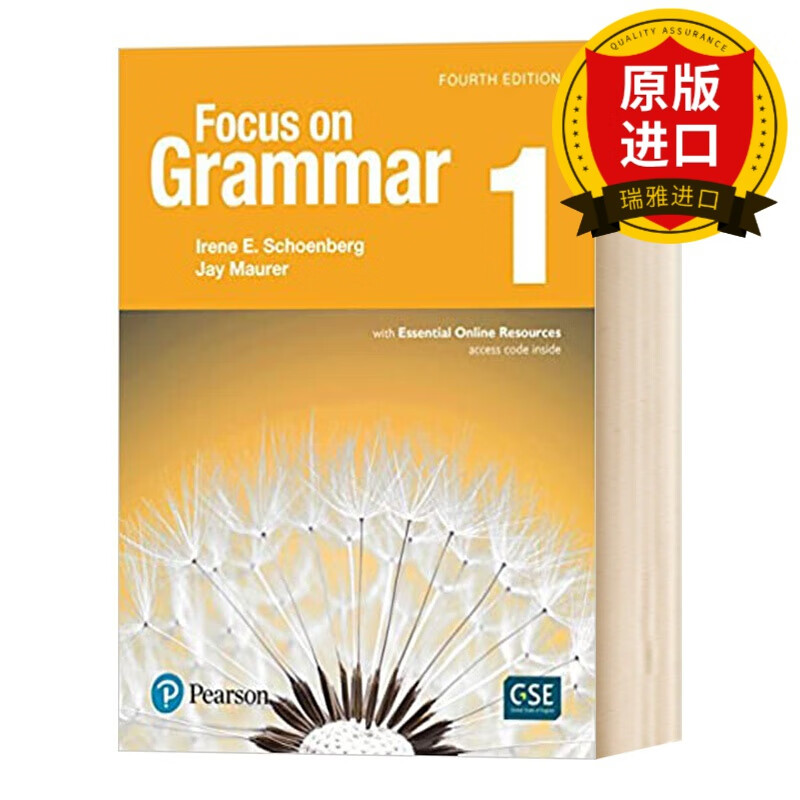 英文原版 专注语法 1级别 学生用书 focus on grammar level 1  irene