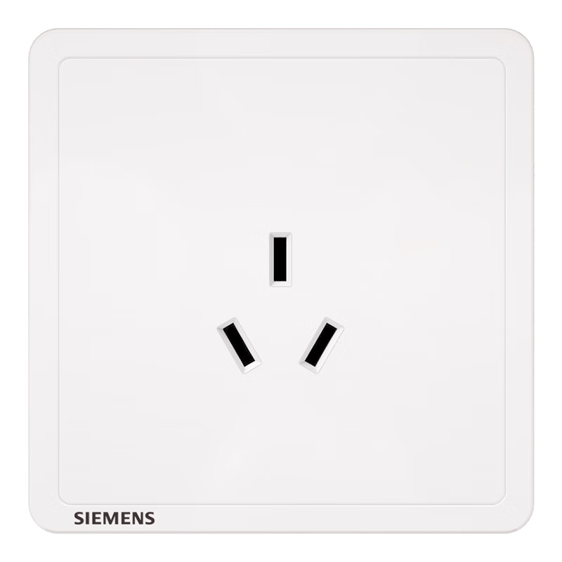�����ӣ�SIEMENS�����ز������ ��������ǽ��86�Ͳ��� �µ�ϵ���Ű�ɫ 10A���ײ���
