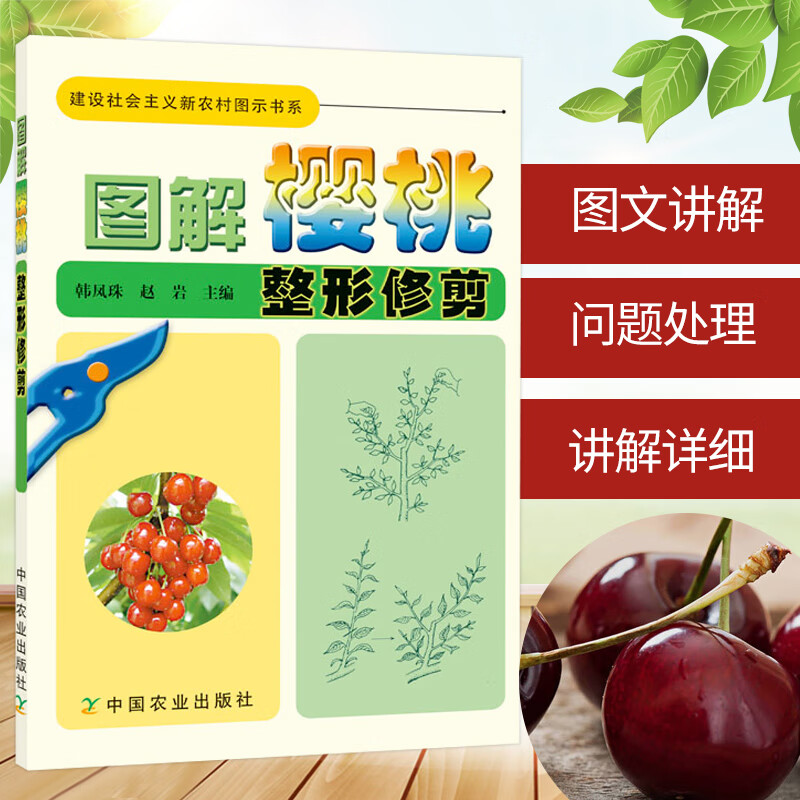 图解樱桃整形修剪 韩凤珠 赵岩 樱桃种植病虫害诊断与防治技术 果园