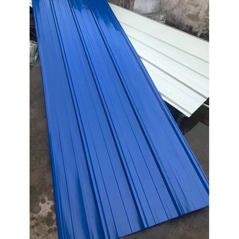 精选好货彩钢板屋顶彩钢板铁皮防水围栏围挡彩钢瓦屋顶防雨棚瓦楞加厚