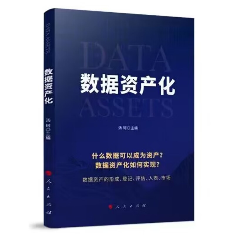 预售2023年新书 数据资产化 人民出版社