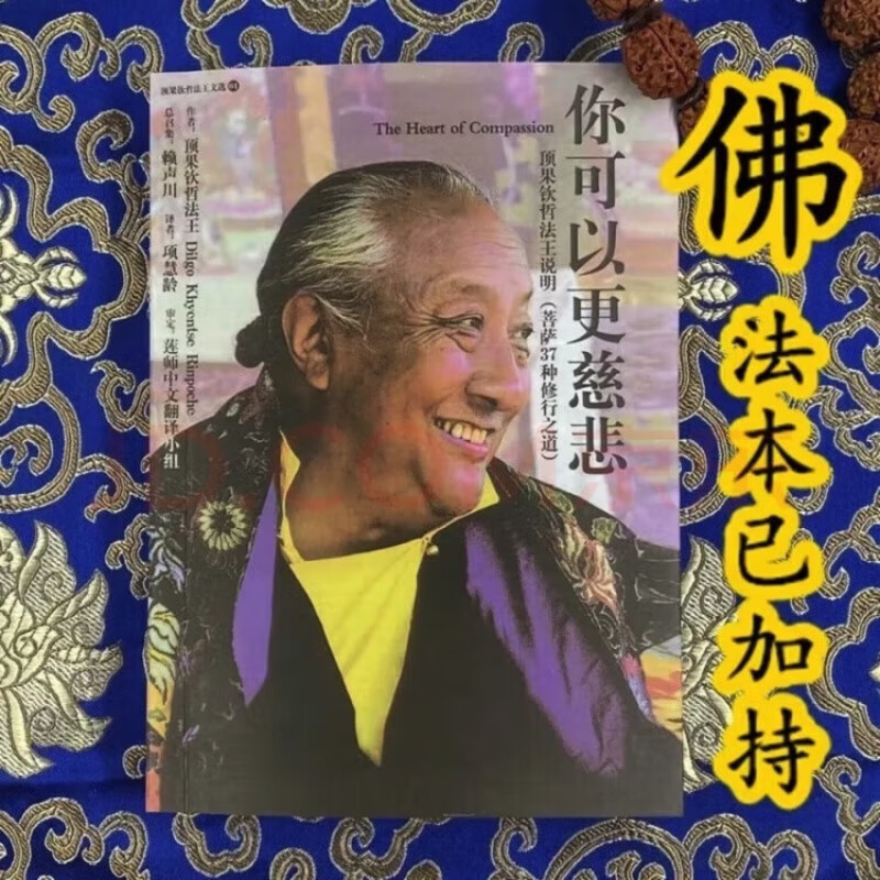 你可以更慈悲 顶果钦哲法王 现货