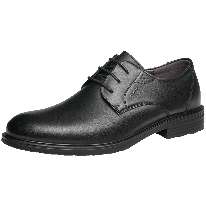 红蜻蜓商务休闲时尚系带皮鞋男WTA73761黑色40：价格分析，怎样选择最佳商务休闲鞋？