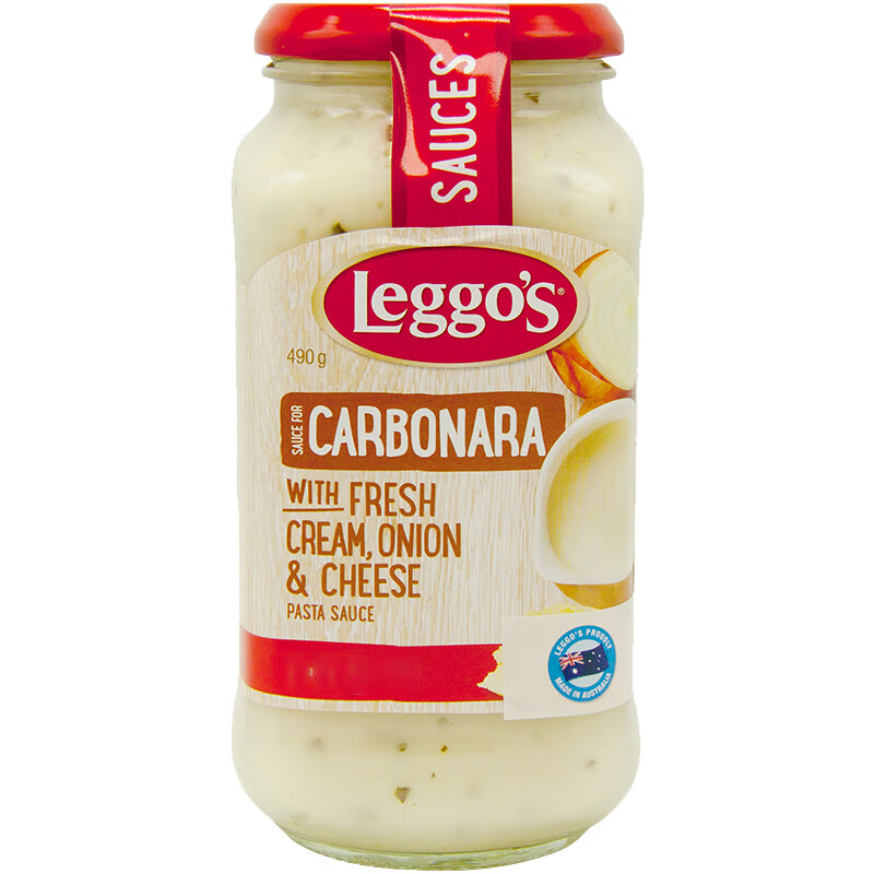 ajinomoto奶油洋葱意大利面酱即食奶油意面白酱蘑菇培根意粉酱进口