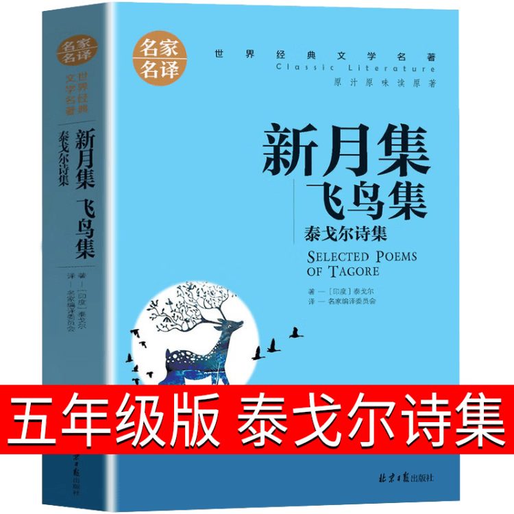 五年级必读的课外阅读经典书目籍全套17册失落的一角窗边的小豆豆荷花镇早市古代诗书贤者故事春秋班长下台草 飞鸟集 新月集 泰戈尔著