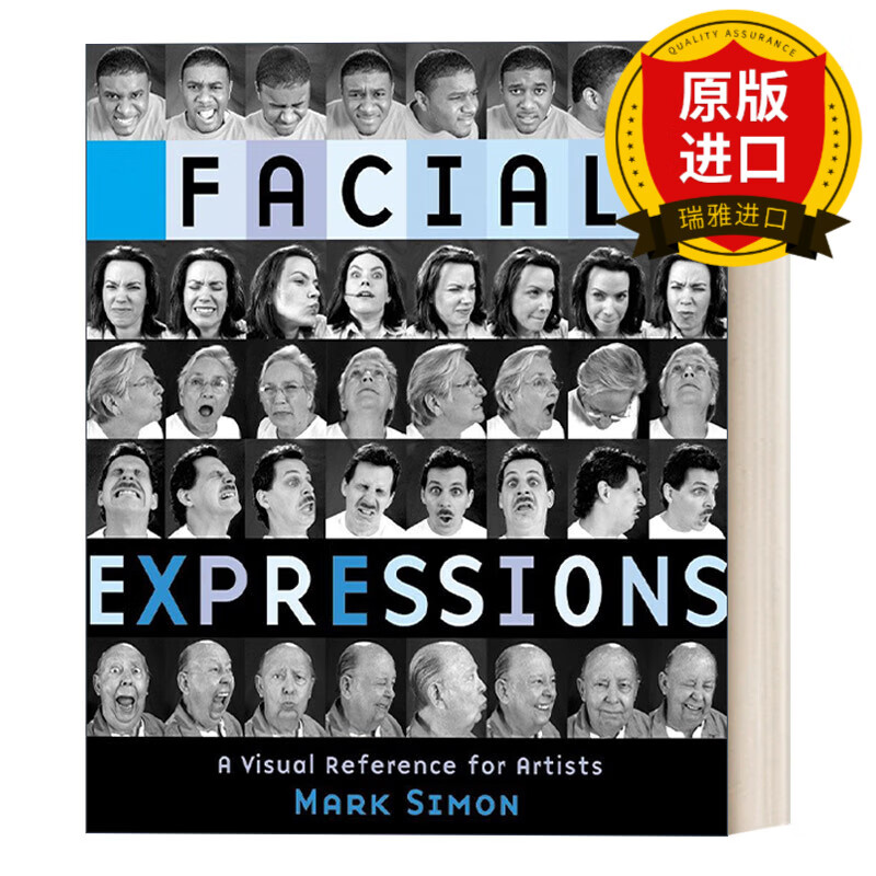 英文原版 面部表情大全 mark simon facial expressions 英文版