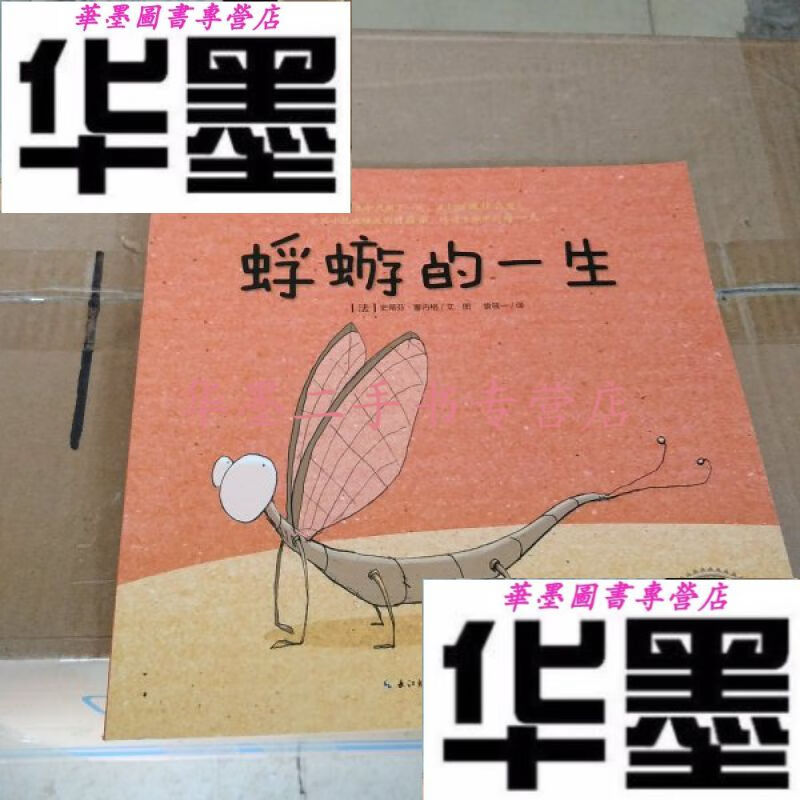 【二手九成新】海豚绘本花园:蜉蝣的一生(平装)