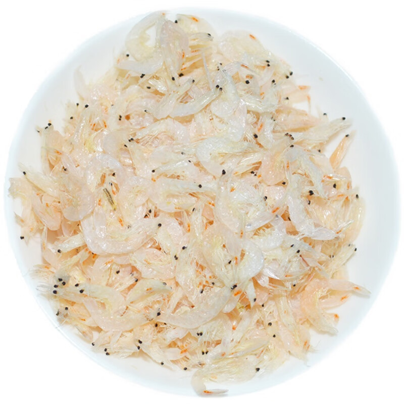 南美豹温州苍南特产海鲜干货生晒虾皮虾皮特级淡晒补钙即食虾米500g