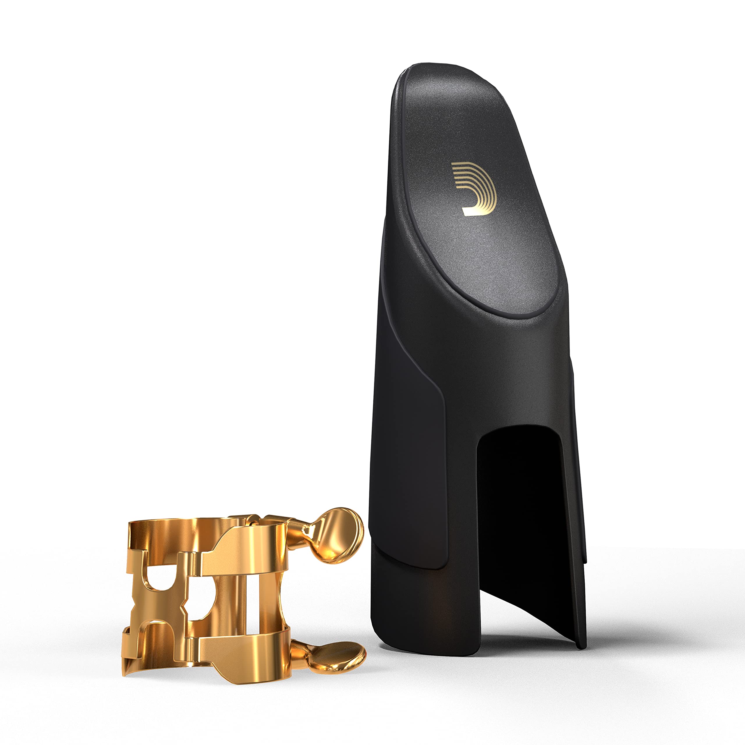 達(dá)達(dá)里奧(D'Addario) 薩克斯金屬吹嘴固定夾 鍍金H型 四點(diǎn)均壓 中音薩克斯配件