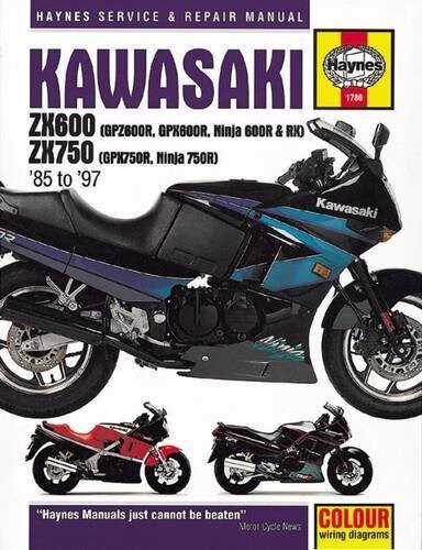 Kawasaki ZX600 (GPZ600R, GPX600R, Ninja 600R & RX) & ZX750 (GPX750R, Ninja 750R) Fours (85