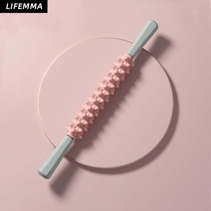 瑜伽按摩棒狼牙棒按摩滚轴非瘦小腿肌肉放松神器滚轮擀大腿琅琊棒