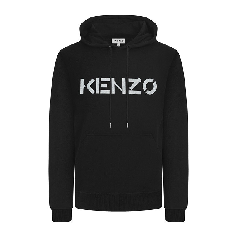 高田贤三kenzo 奢侈品 logo休闲宽松连帽卫衣 黑色 fb65sw3004ml 99