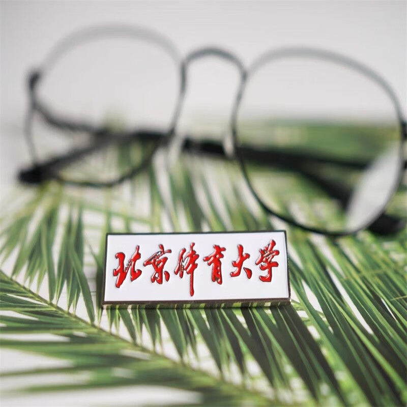 北京体育大学校徽 北体校徽 北京体育大学徽章北京体育大学纪念品 校