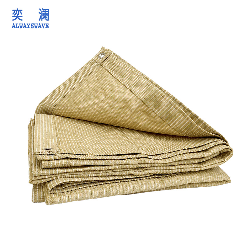 加厚太阳网遮阴网楼顶隔热庭院阳台遮光网 yl5821-23 米色遮阳网2*3米
