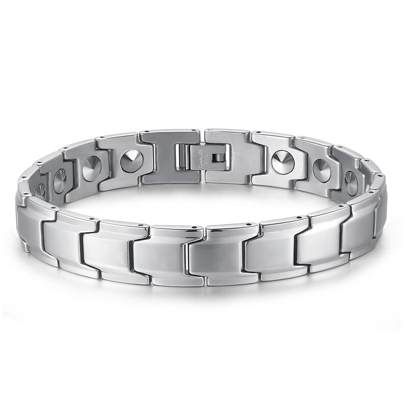 美芙仁momo系列日本全锗石手链男钛钢金属负离子能量平衡钛锗手链女