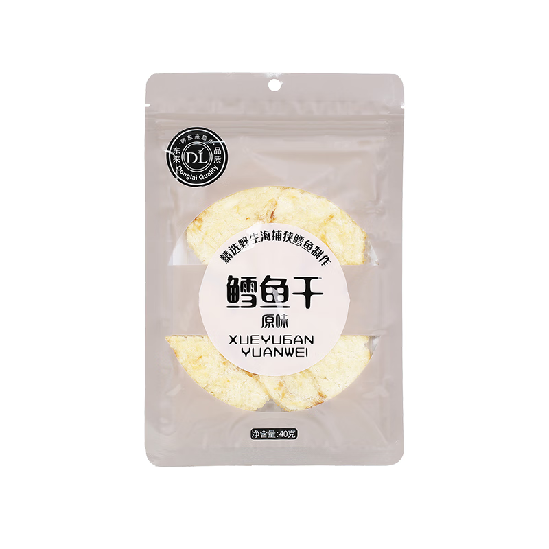 胖東來(lái)飲料【胖東來(lái)代購(gòu)】DL野生海捕鱈魚(yú)干海鰻魚(yú)銀鱸魚(yú)安康魚(yú)干40g DL鱈魚(yú)干 40g *1袋