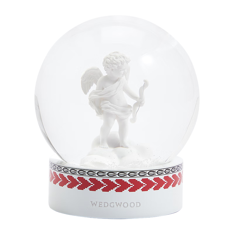 WEDGWOOD2024年度限定情人雪花球擺件室內(nèi)裝飾場景布置 2024年度情人雪花球