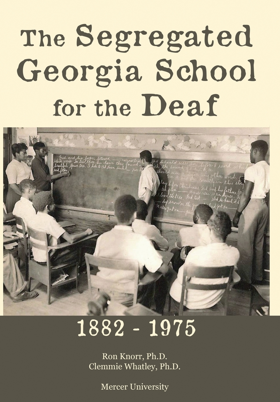 预售 按需印刷 the segregated georgia school for the deaf