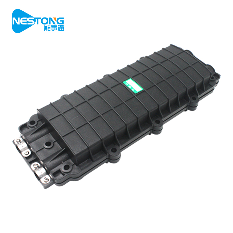 能事通(nestong)t2帽式2进2出光缆接头盒48芯光纤通信接线盒光缆熔接