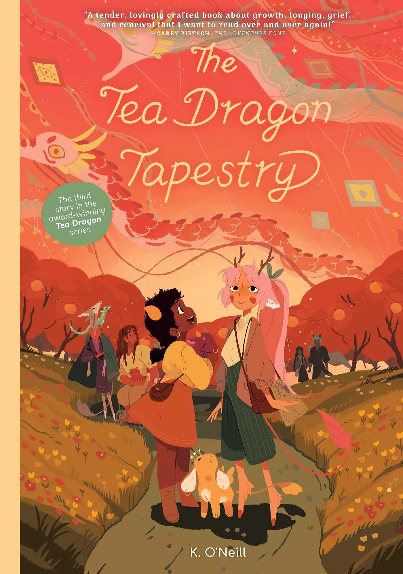 茶龙会3 儿童漫画 艾斯纳奖 图像小说 精装绘本 英文原版 The Tea Dragon Tapestry (The Tea Dragon Society)