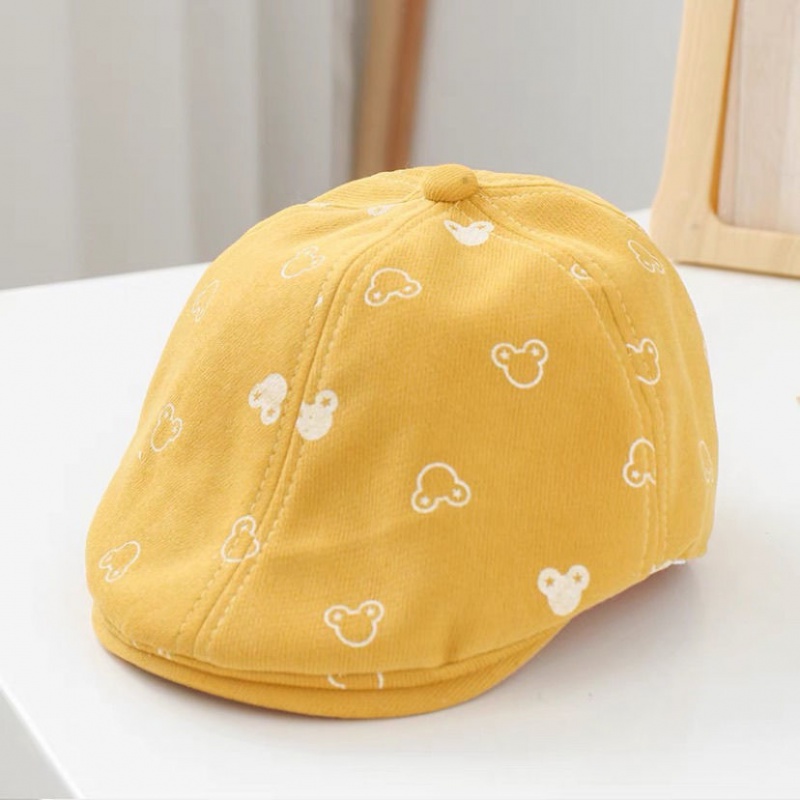 澈逸 宝宝帽子春秋夏季薄款韩版男童可爱超萌八角帽女童百搭时尚